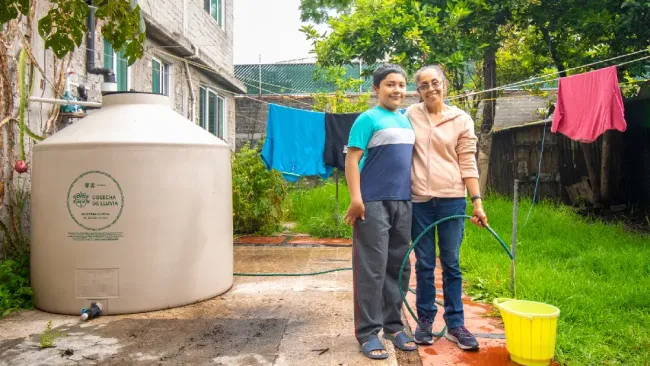 ¿Cómo conseguir un tanque para recolectar agua de lluvia en la CDMX?