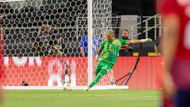 Keylor Navas en la Copa Oro