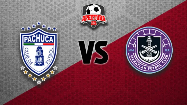 Pachuca frente a Mazatlán en el Estadio Hidalgo