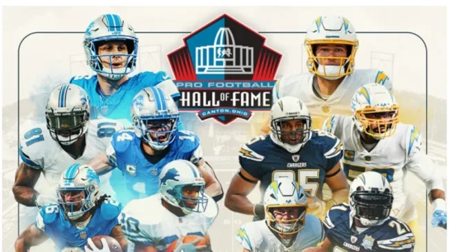 Detroit Lions vs Los Angeles Chargers: ¿Dónde ver el Juego del Salón de la Fama de la NFL?