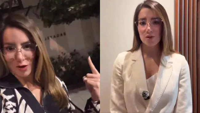 Periodista Claudia Mollinedo pierde su trabajo por polémico video que le valió el apodo de ‘Lady Polanco’