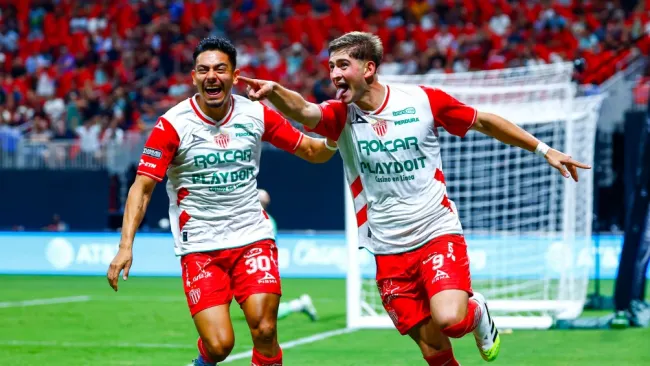 Necaxa se impone al Atlanta United con doblete de Badaloni en Leagues Cup