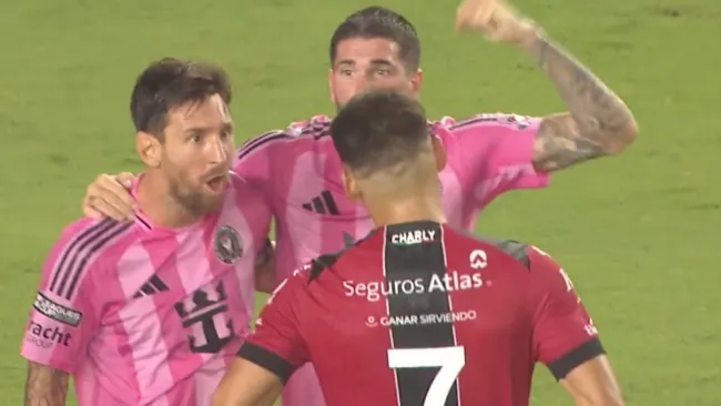 Cóccaro asegura que Messi se disculpó con él tras bronca en Leagues Cup