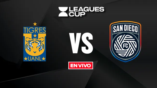 Tigres vs San Diego FC EN VIVO Leagues Cup 2025 Jornada 2