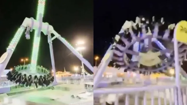 VIDEO: Accidente en juego mecánico de Arabia Saudita deja 23 lesionados