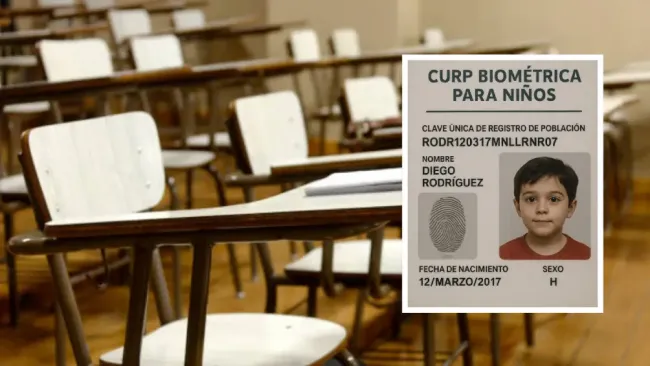 ¿La CURP biométrica será obligatoria para el regreso a clases? Esto dicen las autoridades