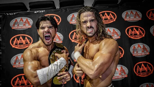 Los Garza son campeones en pareja de AAA