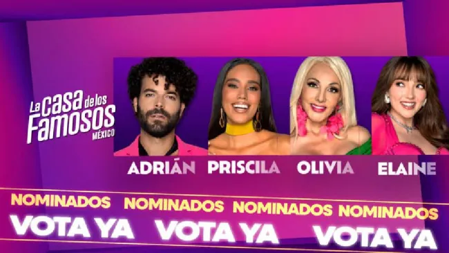 La Casa de los Famosos: Así van las votaciones para definir al primer eliminado