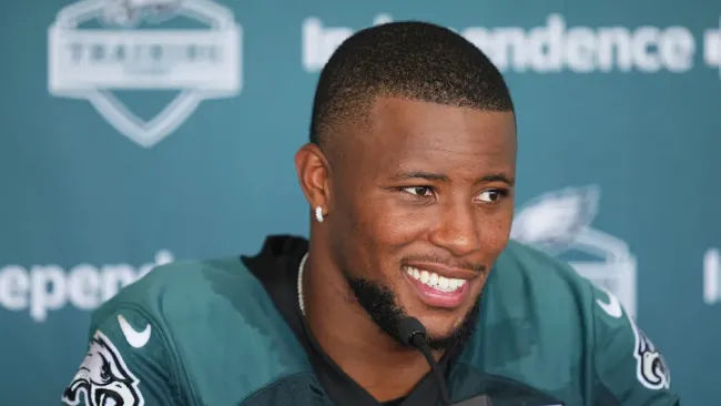 Saquon Barkley rechaza invitación de Donald Trump se unirse al consejo de deportes