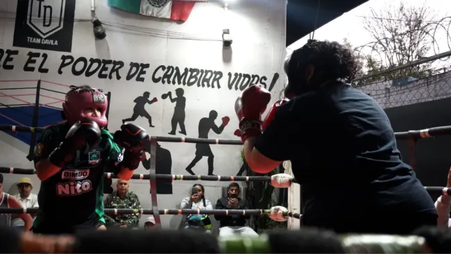 Entrenamiento de Alana Flores