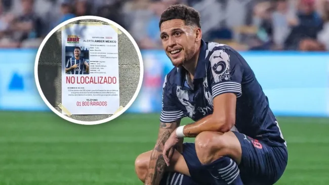¿Desaparecido? Lucas Ocampos de Rayados luce en carteles con ‘ficha de búsqueda’ en Monterrey