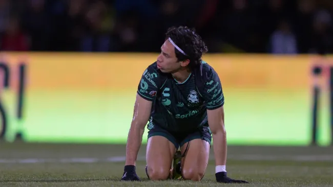 Ismael Govea en Santos