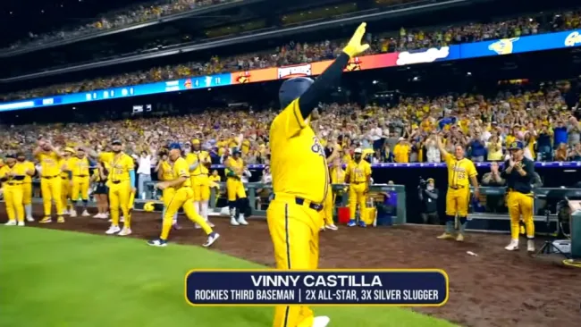 Vinicio Castilla volvió a jugar en Colorado