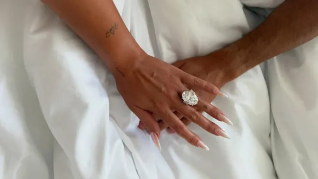 Georgina mostró en sus redes sociales su reciente compromiso