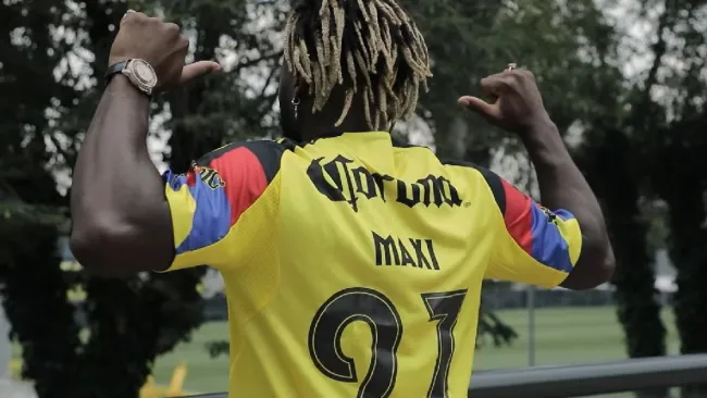 Presentación de Saint-Maximin con América