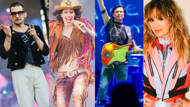 Desde Zoé hasta María José, será la oferta musical de este año.