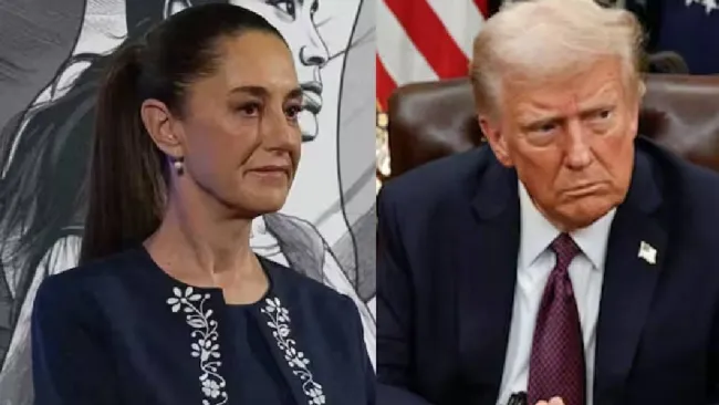 Sheinbaum le responde a Trump: “En México, el pueblo manda”