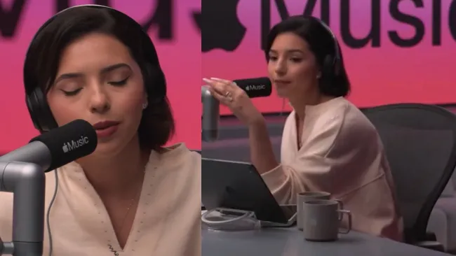 La artista ofreció una entrevista íntima para Apple Music en Estados Unidos