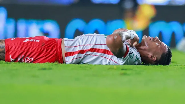 Calderón se lesionó ante León