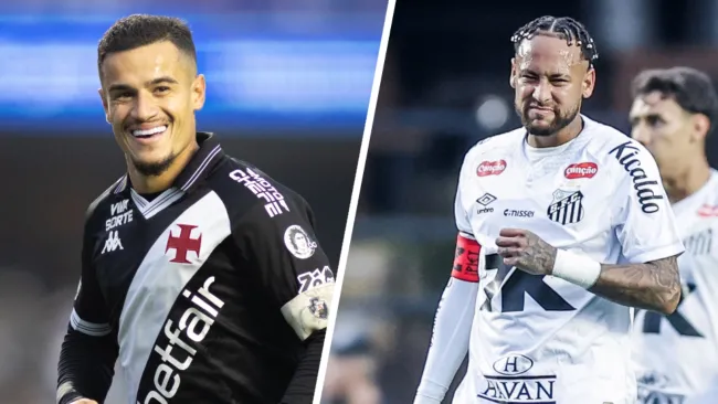 Vasco da Gama humilla al Santos de Neymar con un 6-0 histórico