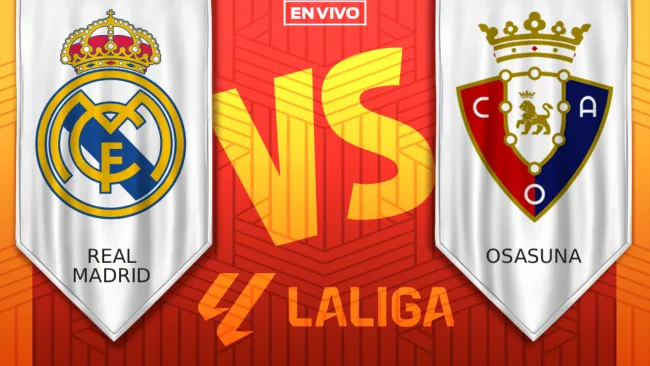 Real Madrid vs Osasuna EN VIVO LaLiga Jornada 1