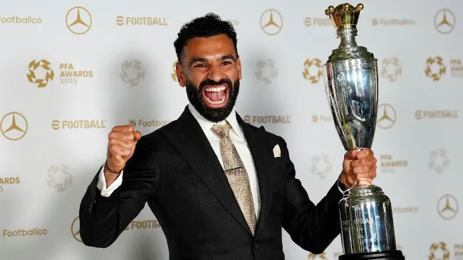 El 'Faraón Egipcio' ha ganado su tercer galardón del futbol inglés