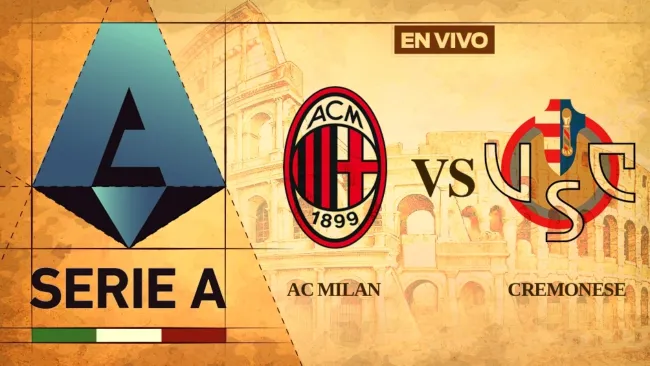 AC Milan vs Cremonese EN VIVO Serie A Jornada 1
