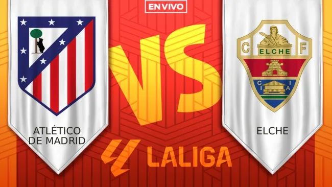 Atlético de Madrid vs Elche EN VIVO LaLiga Jornada 2