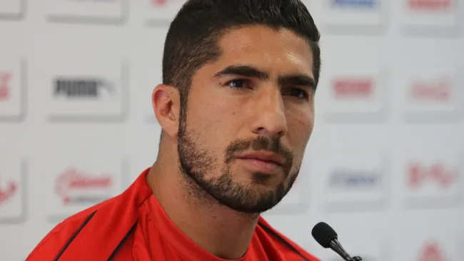 Jair Pereira como jugador de Chivas