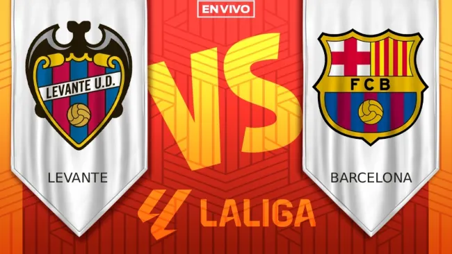 Levante vs Barcelona EN VIVO LaLiga Jornada 2
