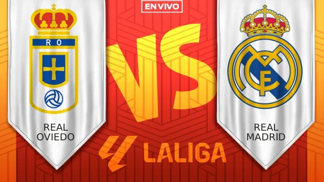Real Oviedo vs Real Madrid EN VIVO LaLiga Jornada 1