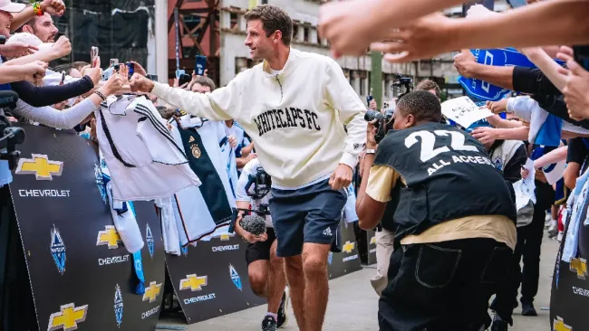 Thomas Müller en Vancouver
