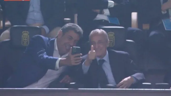 Elías Ayub con Florentino