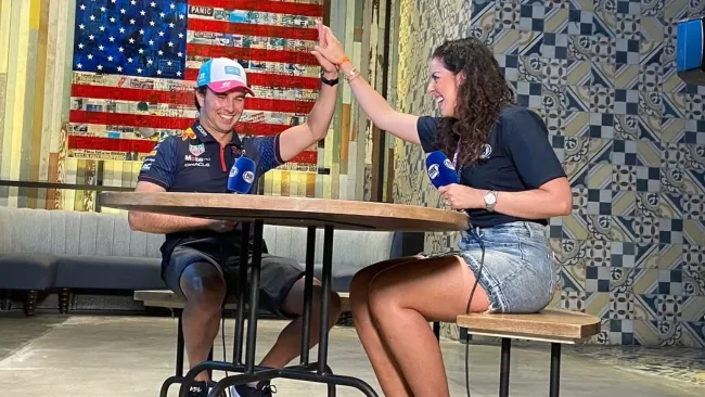 Giselle Zarur viaja a Nueva York y "adelanta" fichaje de Checo Pérez