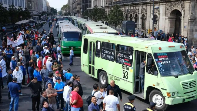 Transportistas anuncian mega marcha que paralizará CDMX el 1 de septiembre, en pleno regreso a clases
