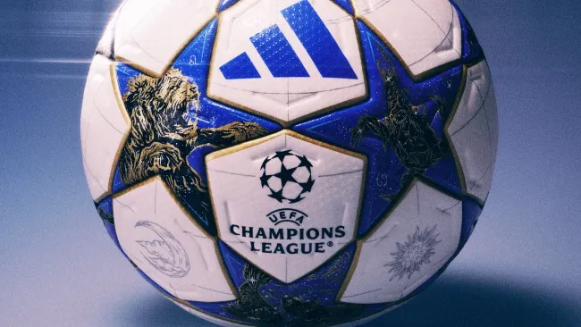 ¡Chulada! Así es el nuevo balón de la Champions League 2025-26