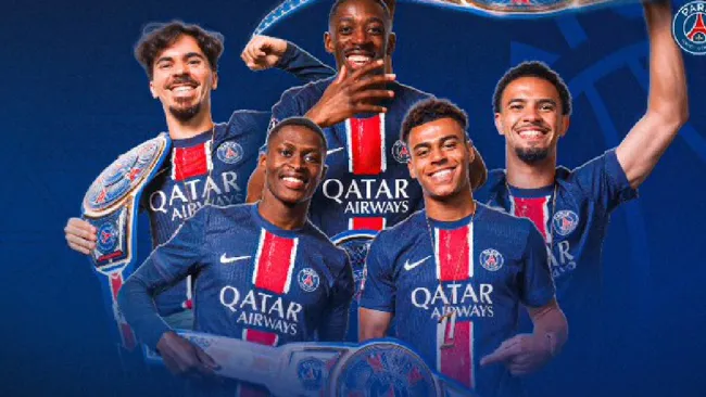 Anuncio del PSG y su colaboración con WWE