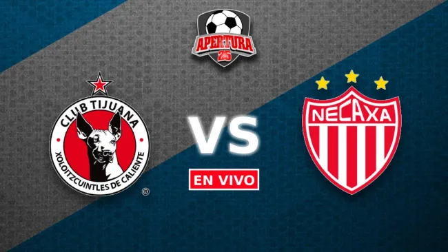 Tijuana vs Necaxa EN VIVO Liga MX Apertura 2025 Jornada 7