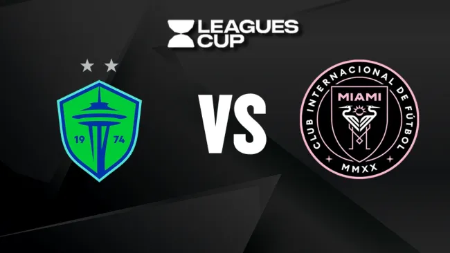 Leagues Cup: ¿Cuándo y dónde ver el Seattle Sounders vs Inter de Miami? EN VIVO