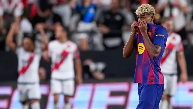 Lamine Yamal explica los problemas del Barcelona tras el empate con Rayo Vallecano