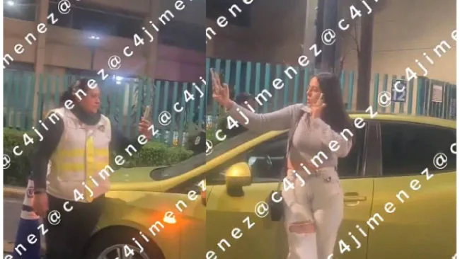 Mujer insulta a policía en alcoholímetro de CDMX: “¿cuál es tu número de placa, cerda?”