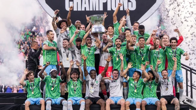 Seattle goleó a Inter Miami en la Final de la Leagues Cup