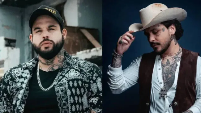 Emiliano Aguilar exhibe mensajes de Christian Nodal: lo llama “mantenido” y responde con insultos