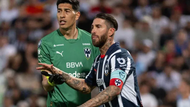 Esteban Andrada y Sergio Ramos