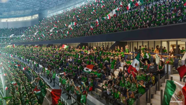 Así serán las nuevas zonas premium del Estadio Banorte