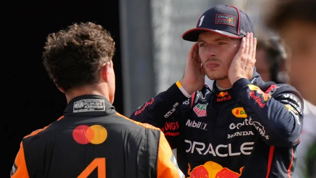 Max Verstappen se burla de McLaren y Lando Norris en Monza