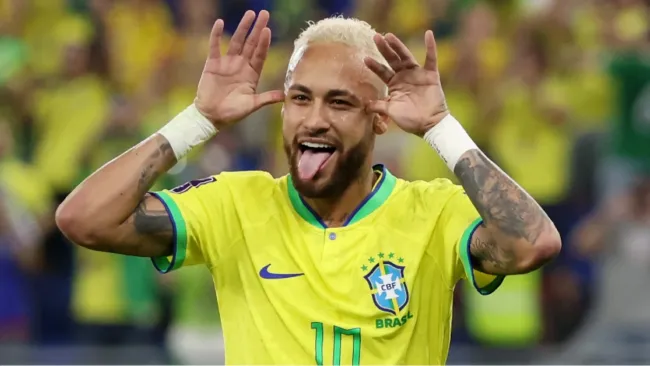 Neymar se luce en Pádel
