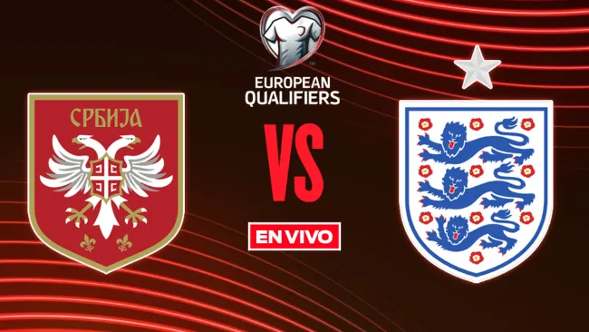 Serbia vs Inglaterra EN VIVO Eliminatorias UEFA Mundial 2026