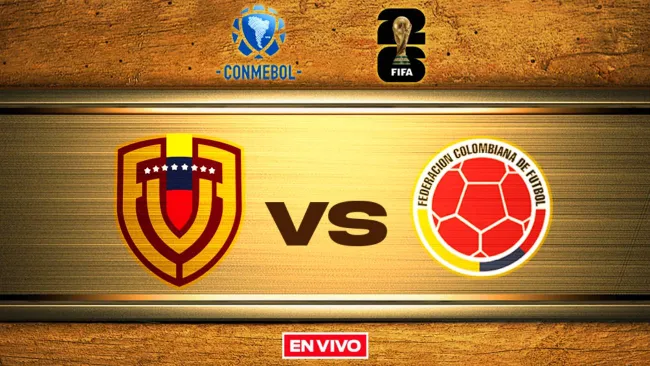 Venezuela vs Colombia EN VIVO Eliminatorias Conmebol Mundial 2026