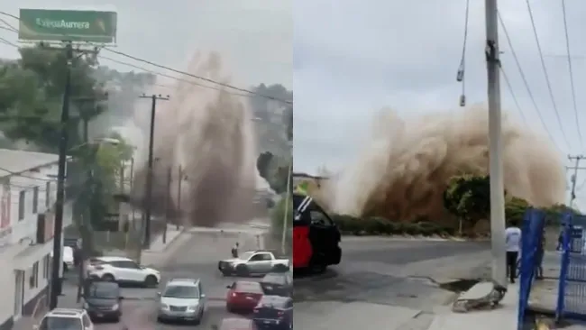 Autoridades prevén necesario reemplazar 250 metros de tubería de acero.